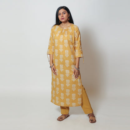 Golden Harvest Cotton Suit Set