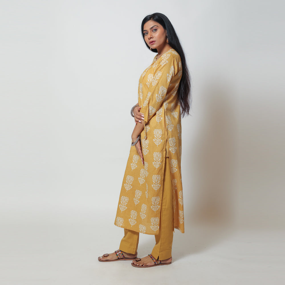 Golden Harvest Cotton Suit Set