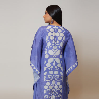 Purple Muzlin Kaftan