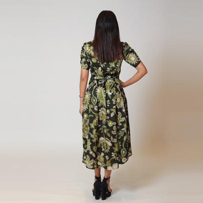 Green Oasis Cotton Dress