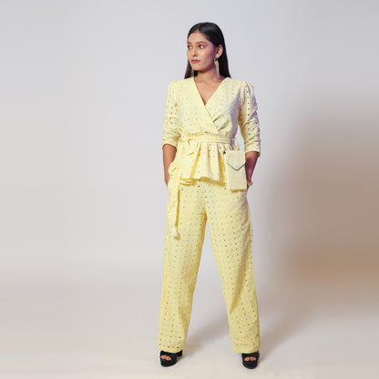 Sunflower Yellow Co-ord Set with Chic Mobile Case